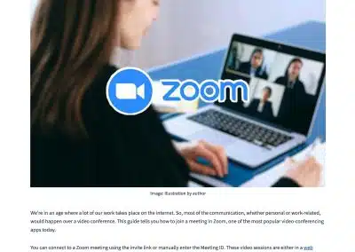How to Use Zoom with a Meeting ID and Passcode